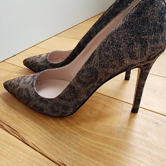 SJP Classic Fawn Leopard Heels Womens Size 9 US (size 39) - Picture 2 of 5